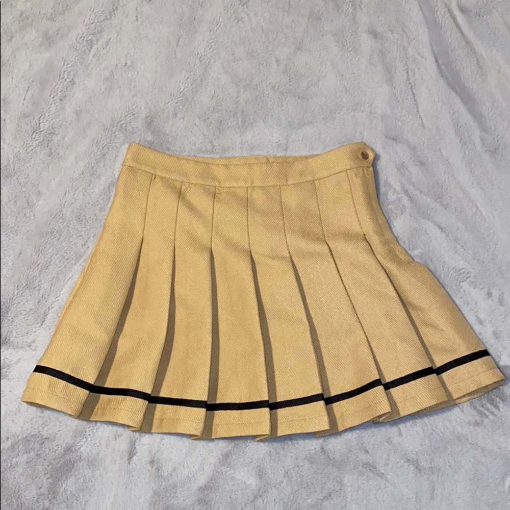 Nasty Gal High-Waisted Pleated Skirt